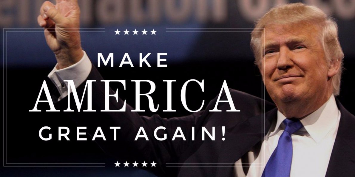 Make America great again!